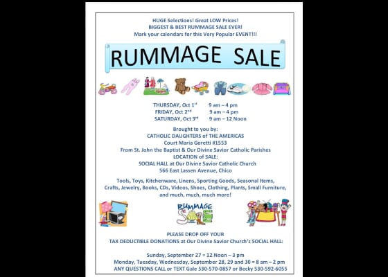 Rummage Sale