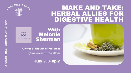Make and Take: Herbal Allies for Digestive Health
