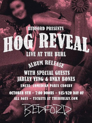Bedford - Album Release Show (Indoor Show)