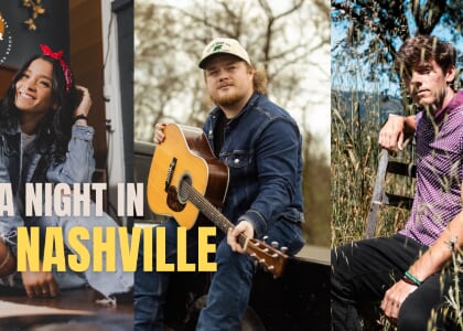 A Night in Nashville: Shelby Raye, Bryson Cooper, and Blake Weinbach