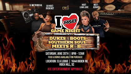 R&B GAME NIGHT - ROCK HILL : JUNE