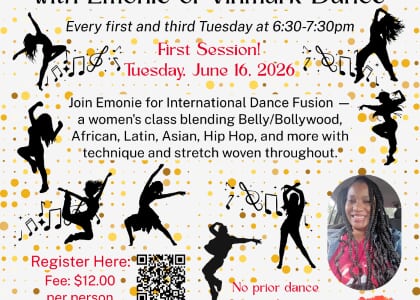 International Dance Fusion with Emonie of Vinmark Dance