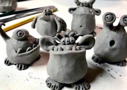 Clay Cartoon Characters and Critters (Summer ArtVentures- Morning)