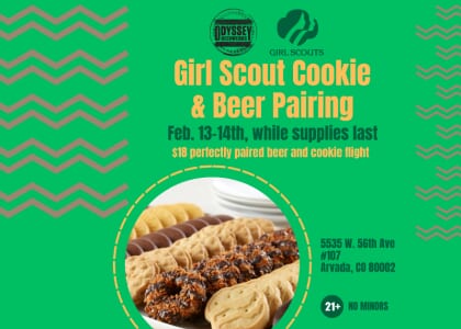 Girl Scout Cookie and Beer Pairing