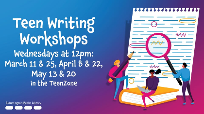 Teen Writing Workshops