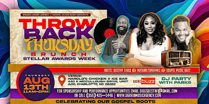 Throwback Thursday Gospel Brunch | Stellar Awards Week
