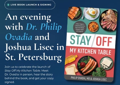An evening with Dr. Philip Ovadia and Joshua Lisec in St. Petersburg