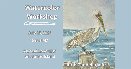 Watercolor Workshop- Pelican