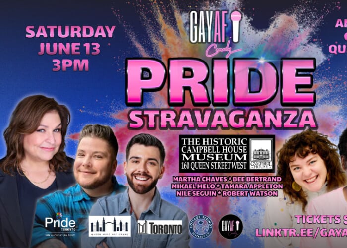 Gay AF Comedy Pride-Stravaganza!