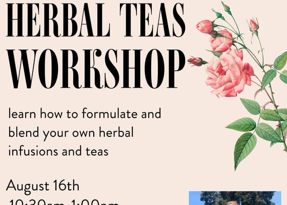 Herbal Teas Making Workshop