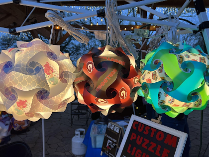 Light Up the Night...Make Your Own Puzzle Light