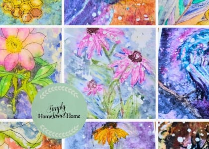 Painting with Watercolor: Batiks