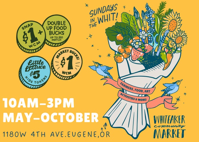 Flyer or photo for Whiteaker Community Market