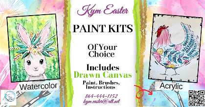 Choose your paint kit class with Kym