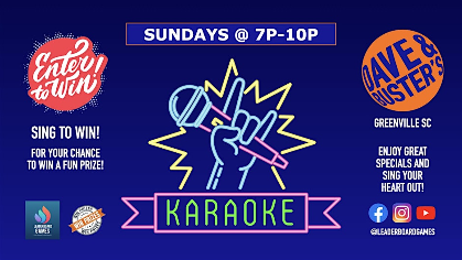 Karaoke Night SUNDAY 7p-10p | Dave & Buster
