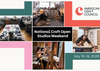 American Craft Council OPEN STUDIOS at LIBERTY ARTS