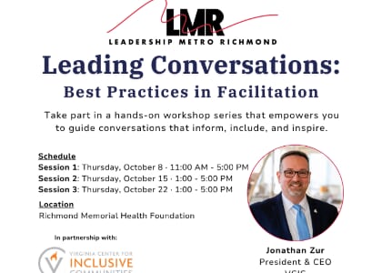 Leading Conversations: Best Practices in Facilitation
