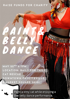 Paint & Belly Dance for the Kitties