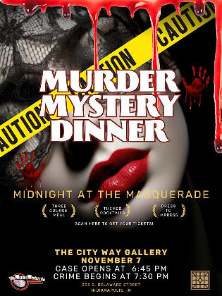 The Alexander presents: Midnight at the Masquerade a Murder Mystery Dinner