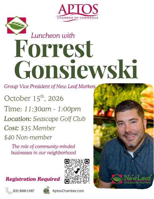 Luncheon with New Leaf Community Markets, Forrest Gonsiewski