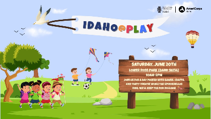 Idaho at Play Event for Kids