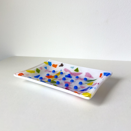 Make Your Own Fused Glass Soap Dish