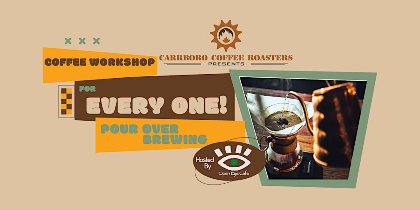Coffee Workshop at Open Eye: Pour Over Brewing