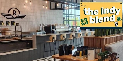 YPCI's July Indy Blend at Rivet Coffee