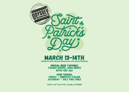 Saint Patrick's Weekend at Odyssey Beerwerks