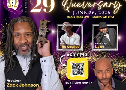 Queen City Omegas 29th Queversary Comedy Jam