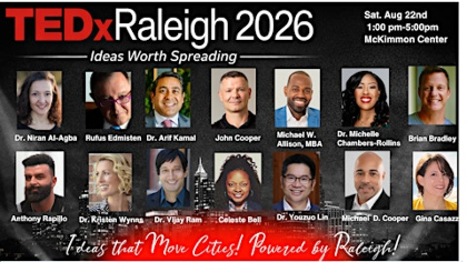 TEDxRaleigh 2026!  The most meaningful journeys are the ones we create!