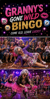 Granny's gone wild bingo night!!