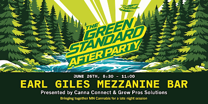The Green Standard After Party at Earl Giles Mezzanine Bar