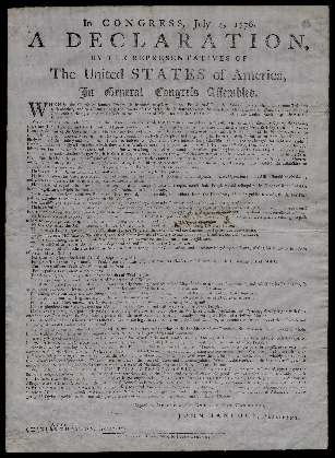Declaring Independence in Charleston: Text and Context