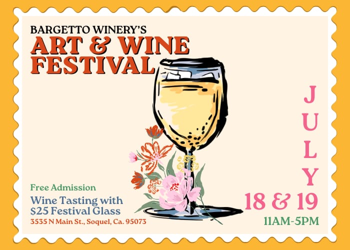 Bargetto Winery's Art & Wine Festival