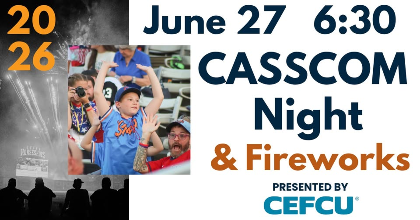 CASSCOM Night & Fireworks presented by CEFCU