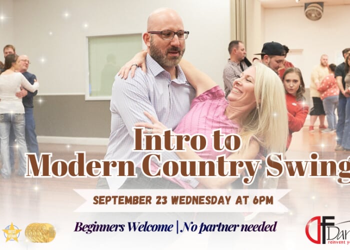 Intro to Modern Country Swing! Beginner welcome