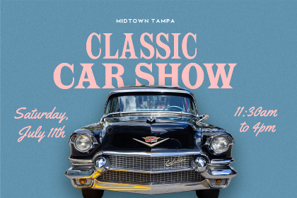 Classic Car Show: Saturday, July 11th from 11:30am - 4:00pm