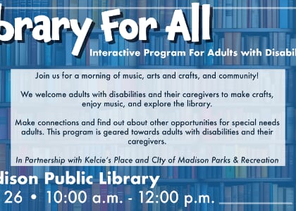 Library for All: Interactive Program for Adults with Disabilities
