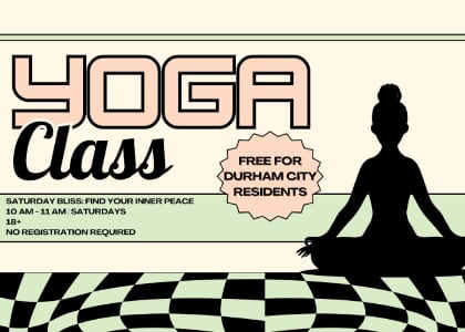 Free Yoga Saturdays @ Holton Career & Resource Center