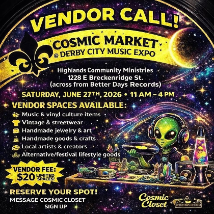 Cosmic Market @ Derby City Music Expo