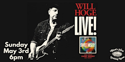 Will Hoge at Bird's Nest Listening Room - Dunn NC