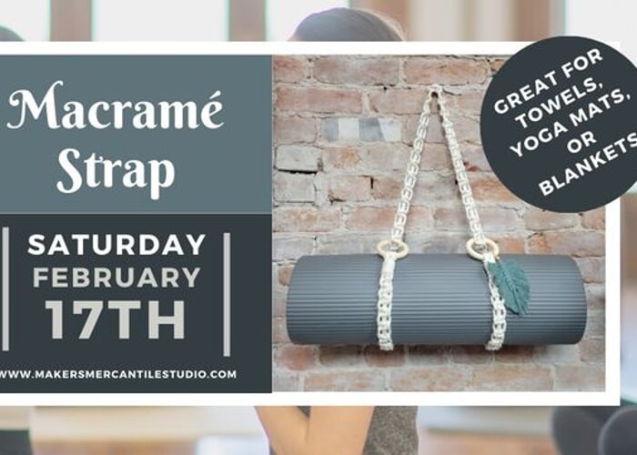 Macrame Yoga Mat or Towel Strap Workshop - Greeley Tribune
