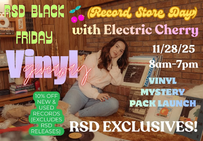 RSD Black Friday!! (Record Store Day)