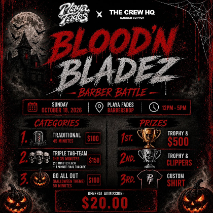 Blood'n Bladez Barber Battle