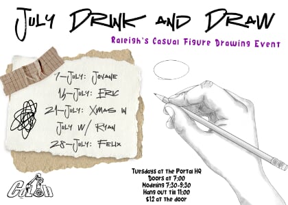 CoLab Drink and Draw