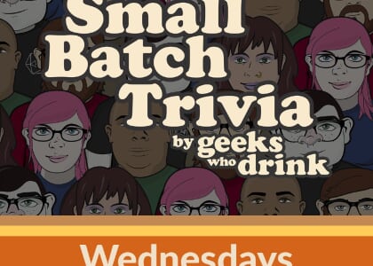 Trivia Night with Geeks Who Drink at James Creek Cider House