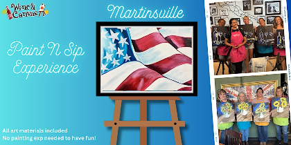 Martinsville Paint and Sip - American Flag