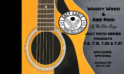 PATIO SHOW: Woody Wood & Abe Reid of The Blue Rags