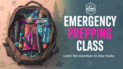 Emergency Prepping 101: Stay Safe, Calm & Prepared (Hands-On Class)